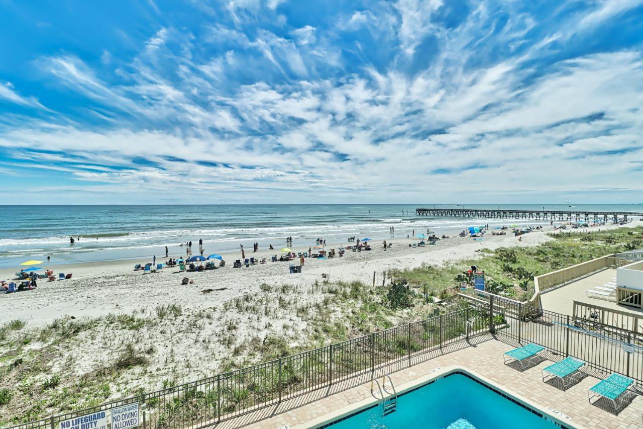 Direct Ocean Front 3Br 3Ba Beach Front Myrtle Beach Extérieur photo